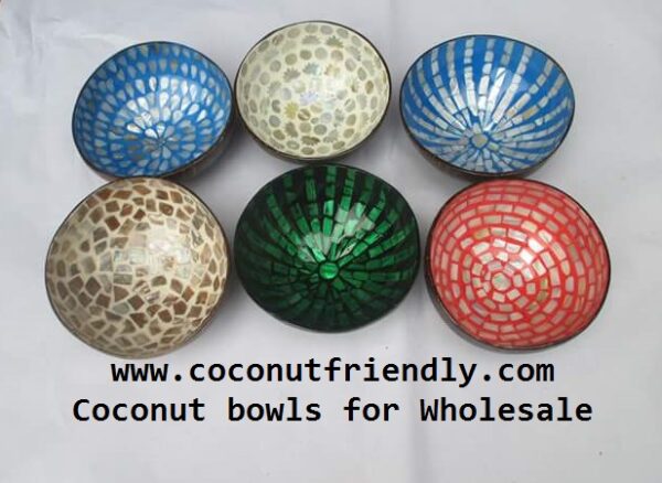 coconut bowls for wholesale, lacquer coconut bowls wholesale