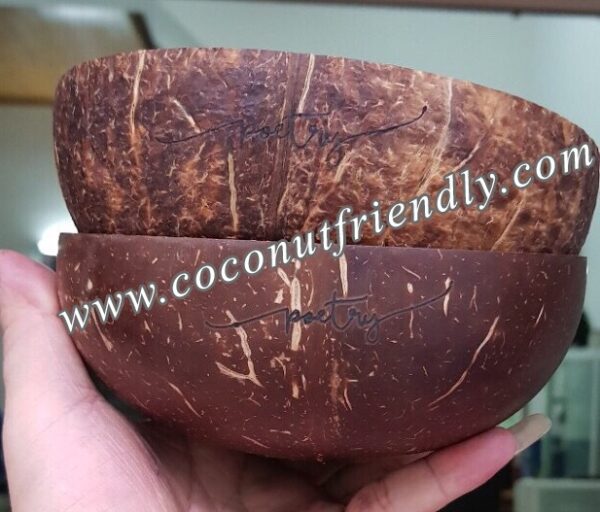 Coconutfriendly,com - Vietnam Engraved Coconut Shell Bowls for Wholesale