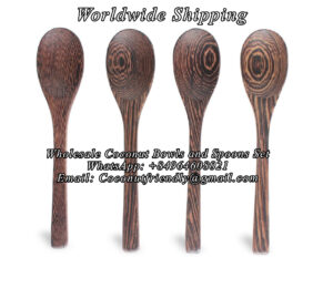 Wholesale Coconut Bowls and Wooden Spoons Set , Wholesale coconut bowls , Wholesale coconut bowls cheap price - Coconutfriendly.com