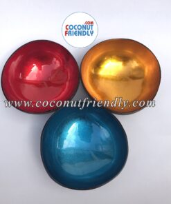 Wholesale Metallic Coconut Bowls , Coconut bowls vietnam wholesale