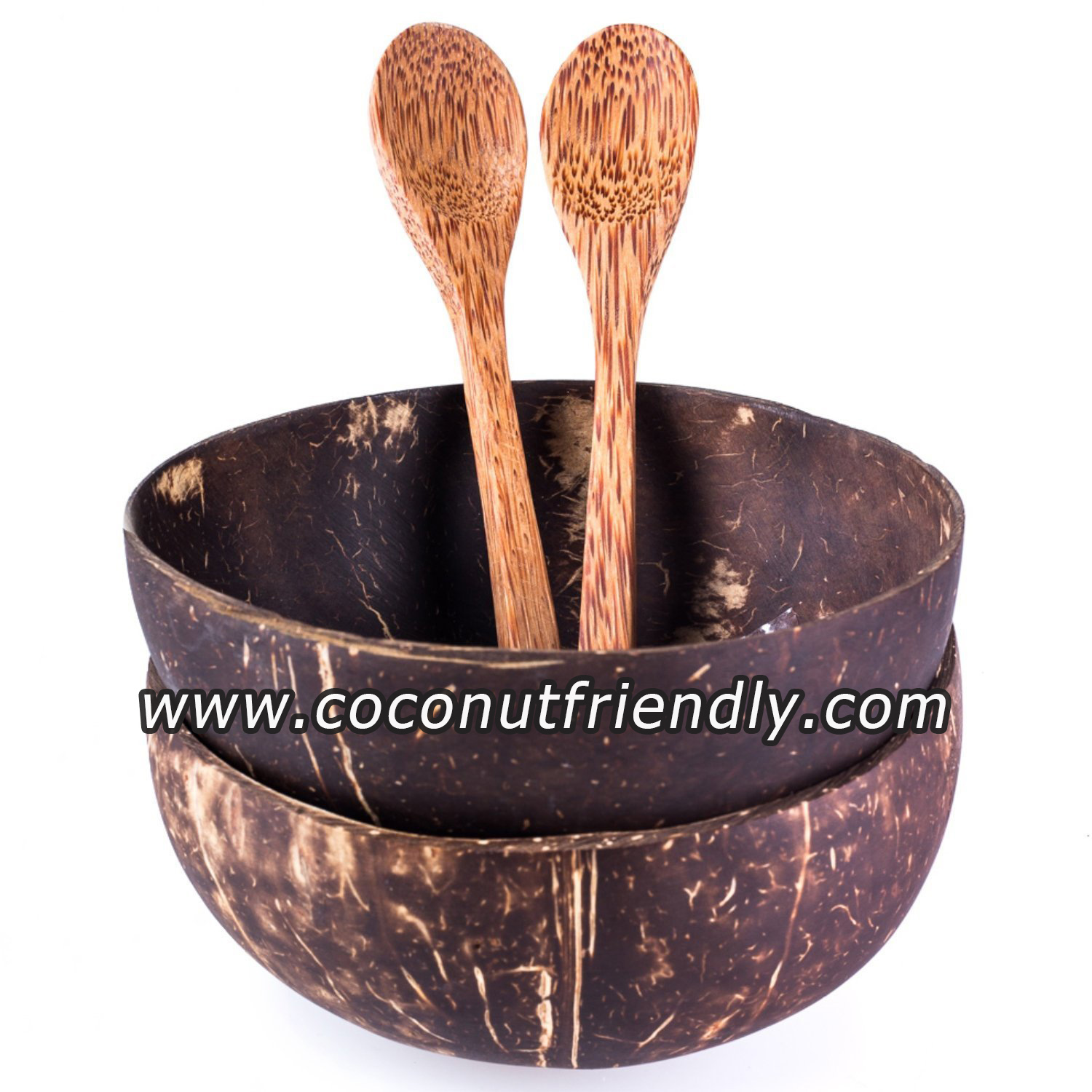 Wholesale High-Quality Cheap Price Vietnam Natural Reusable Coconut Shell Bowl and Spoon