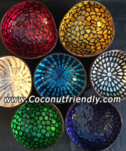 High quality eco-friendly handmade Vietnam natural coconut shell bowl