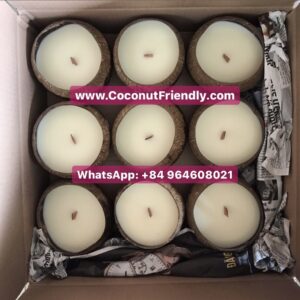 coconut candle wax vietnam , best smelling coconut candle manufacturer , coconut candle holder