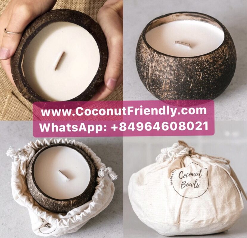 coconut candle wax vietnam , best smelling coconut candle manufacturer , coconut candle holder