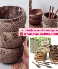 carved coconut bowl box supplier