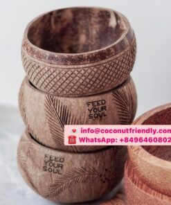 BEST SELLING ECO FRIENDLY NATURAL COCONUT SHELL BOWL