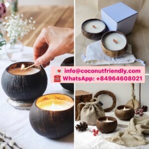 How To Make Coconut Shell Candles