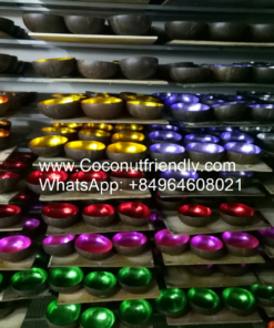 supplier Wholesale Vietnam Lacquered Coconut Shell Bowls Products Manufacturers