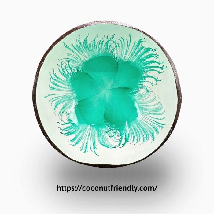 CF 8632 Lacquer bowls with hand painting color