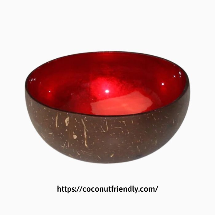 CF 8608 Lacquer bowls with hand painting metallic color