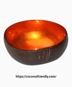 CF 8610 Lacquer bowls with hand painting metallic color