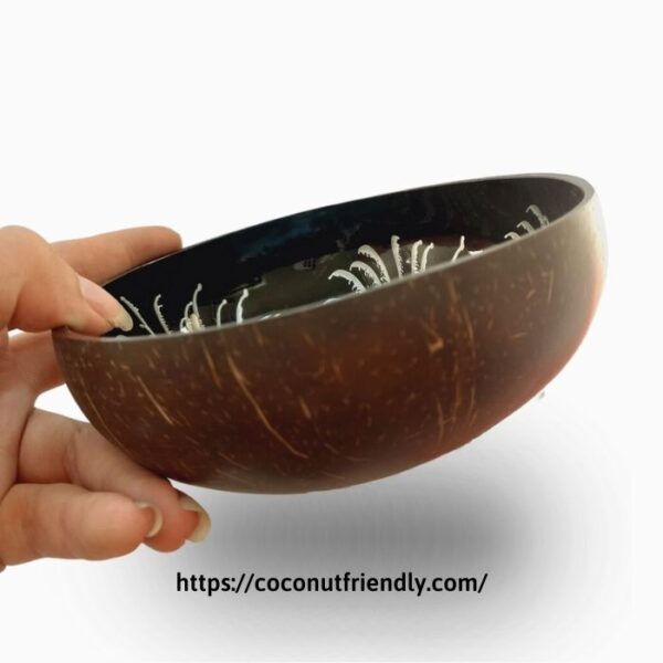 CF 8618 Lacquer bowls with hand painting color