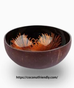 CF 8619 Lacquer bowls with hand painting color