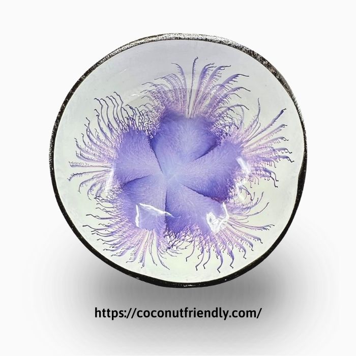 CF 8625 Lacquer bowls with hand painting color