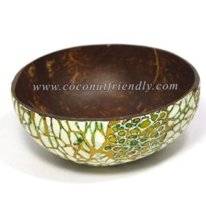 Commercial-grade mother of pearl shellware