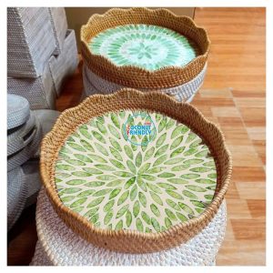 Direct-factory-Mother-of-Pearl-Rattan-Tray-wholesale-5
