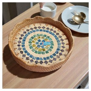 Direct-factory-Mother-of-Pearl-Rattan-Tray-wholesale-9