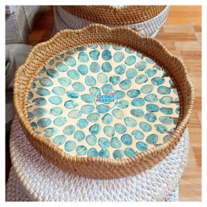Handcrafted-Mother-of-Pearl-Rattan-Tray-bulk-supply-for-home-decor-4