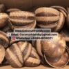 Export-quality pearl inlay coconut shells.