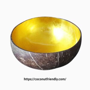 CF 8607 Lacquer bowls with hand painting metallic color