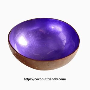 CF 8606 Lacquer bowls with hand painting metallic color