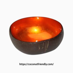 CF 8610 Lacquer bowls with hand painting metallic color