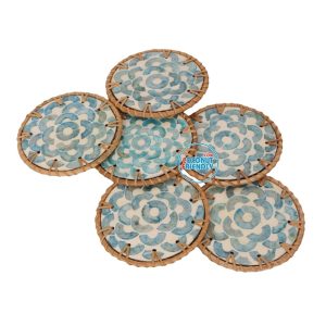 B2B-mother-of-pearl-rattan-coaster-manufacturer-2