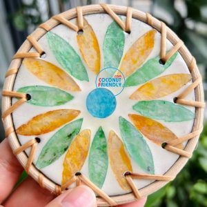 Eco-Chic Mother Of Pearl Coaster Buy In Bulk In Mauritius Shops - TCRCO 8798C