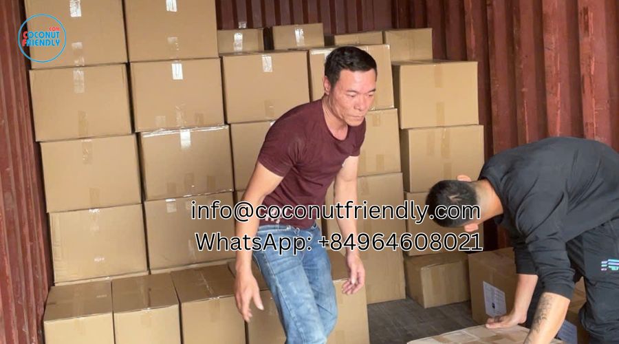 The goods are shipped by container - 2