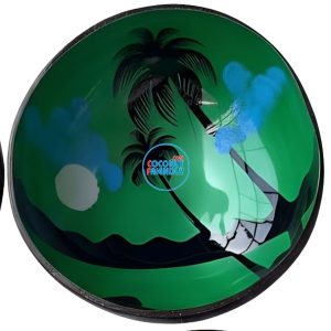 Refined Lacquer Coconut Bowl For Tenerife Villas Bulk Export - TCLCB 8791C