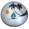 Branded Lacquer Coconut Bowl La Gomera Retail Export - TCLCB 8786C