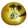 Vibrant Lacquer Coconut Bowl Tenerife Beach Clubs Bulk - TCLCB 8785C