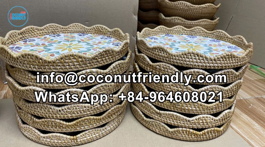 manufacturer mop rattan tray 2
