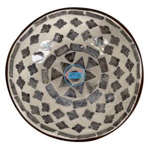 Premium Mother Of Pearl Coconut Bowl Tenerife Hotels Bulk - TCLMCB 8789C