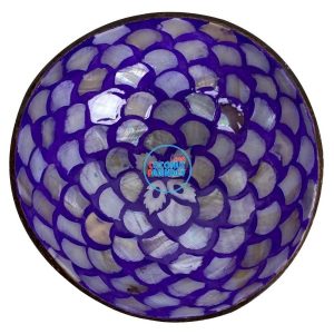 Conscious Mother Of Pearl Coconut Bowl La Palma Eco Supply - TCLMCB 8785C