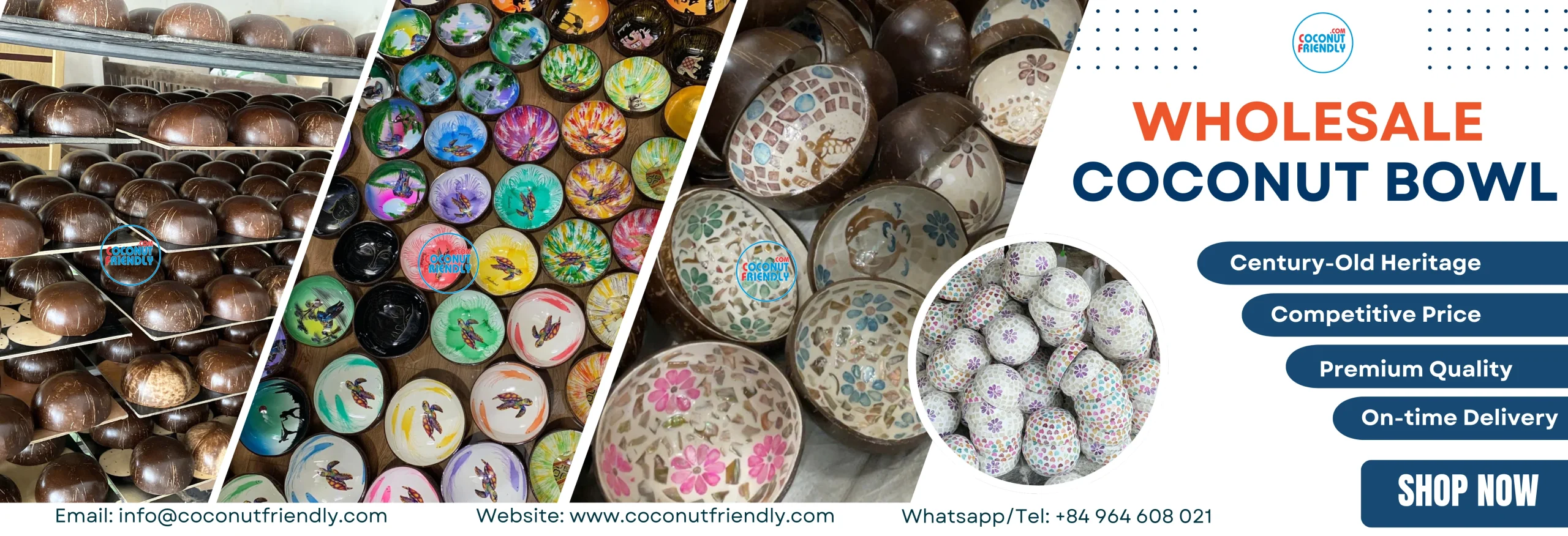 wholesale coconut bowl