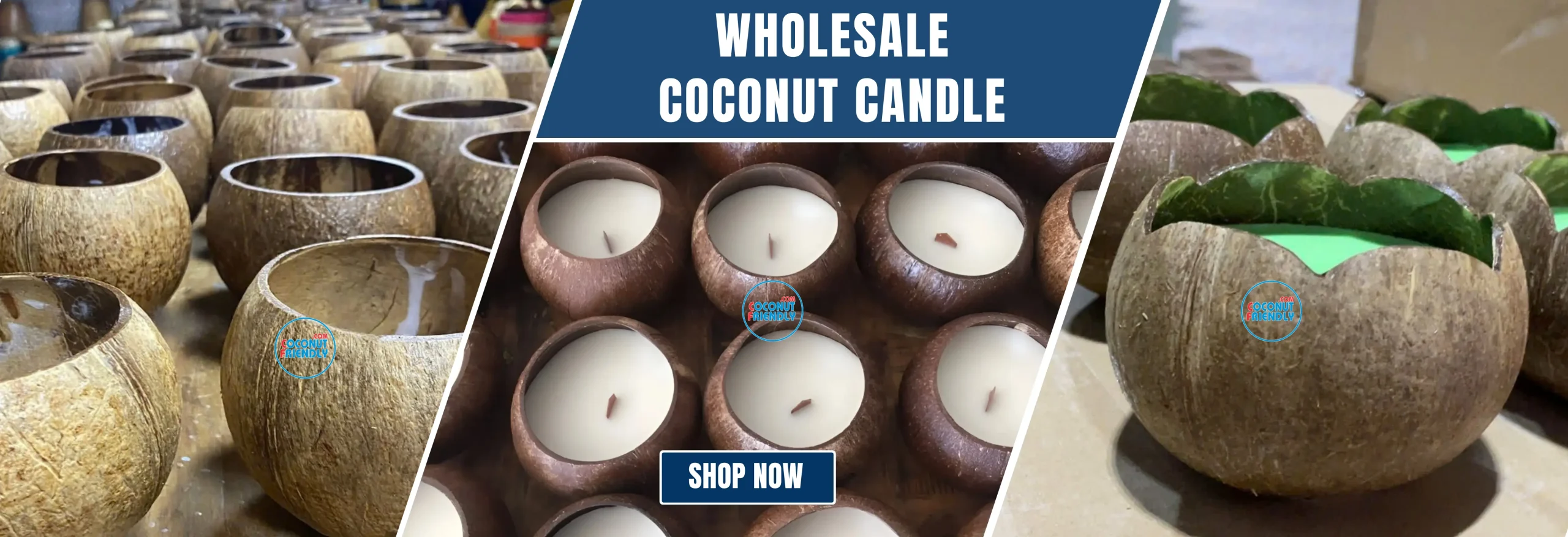 wholesale coconut candle