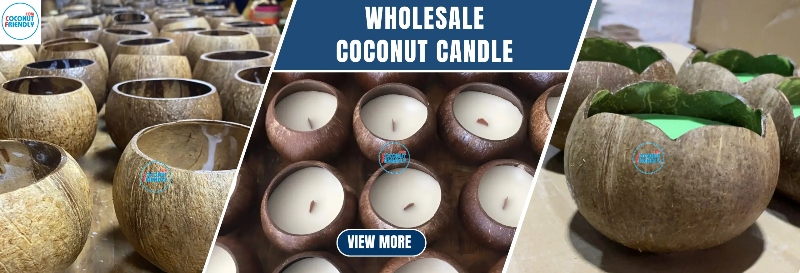 Wholesale coconut candle